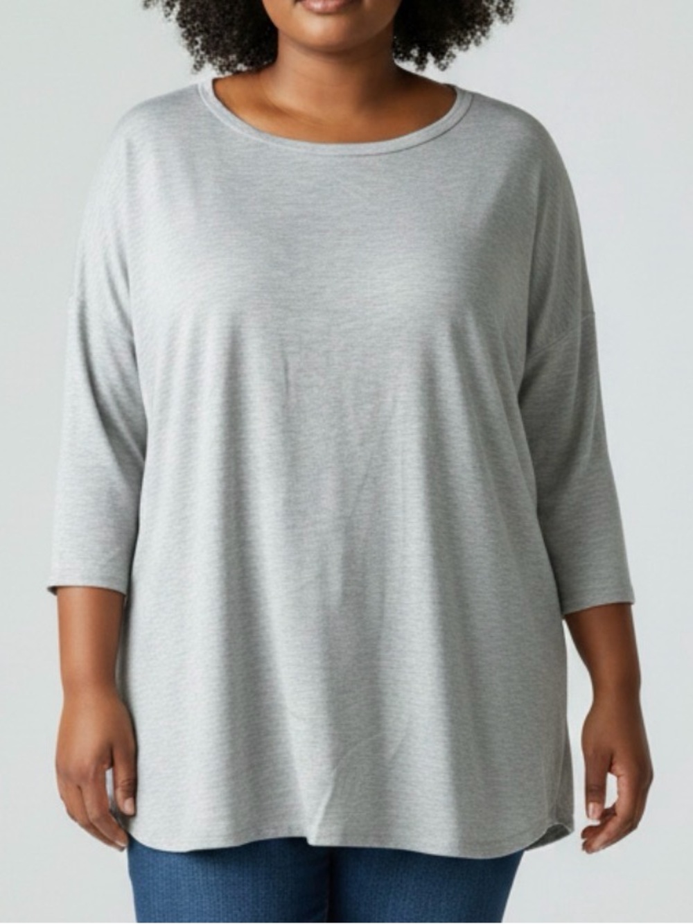 Verve Ami Layered Asymmetric Back Tunic Top